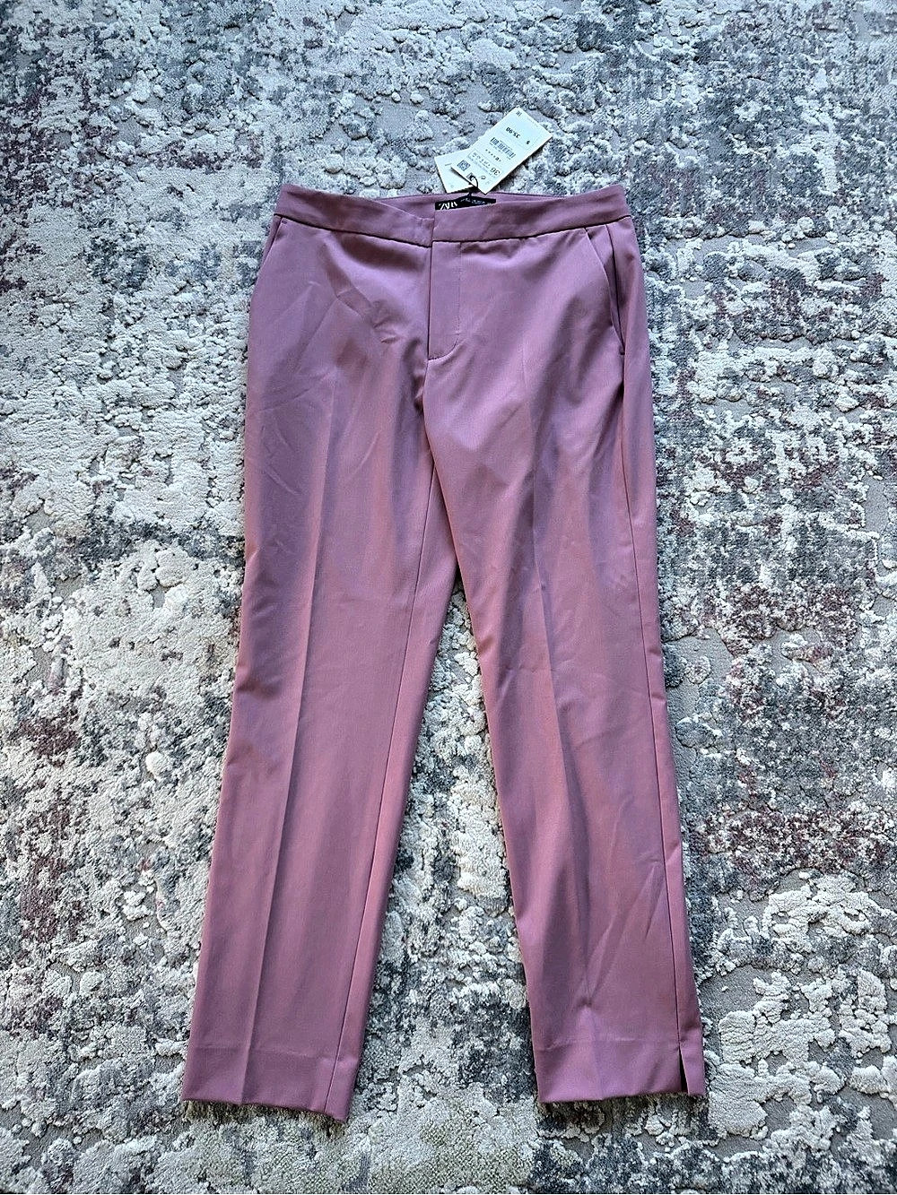 Zara Pink Trousers Size 36